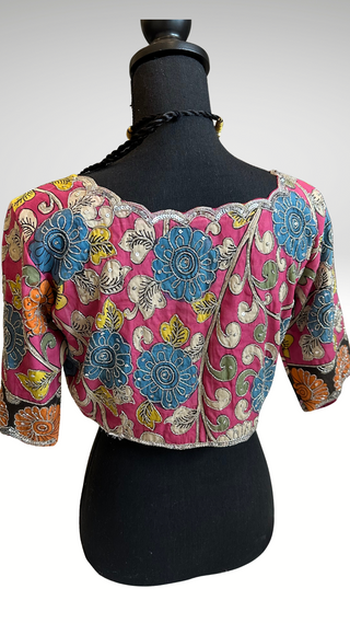 Pure hand painted pen kalamkari blouses