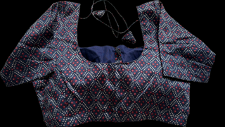 ready to wear pure silk kalamkari silk blouses online usa