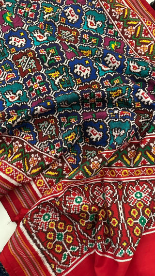11 motif design authentic patan patola saree usa