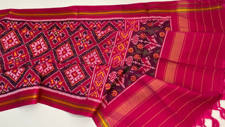 Patan patola duppatta silk duppatta online USA pure silk duppatta ready to ship USA 