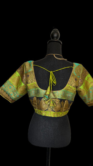 brocade silk blouse usa online 