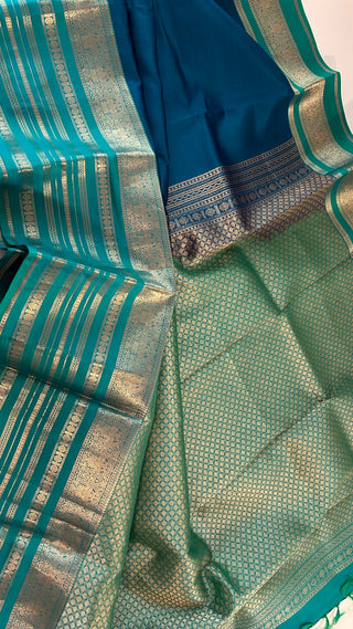 Pure Kanjivaram Handloom pure silk Handloom silk saree pure zari  Muhurtam Wedding Saree with ready to wear ship Blouse Online USA