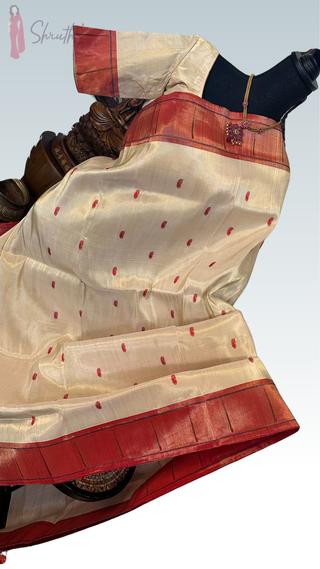Original pure Handloom Tissue Paithani silk handwoven pastel saree online usa  all over pure zari paithani sarees usa comes with stitched blouse.