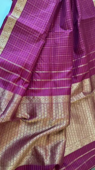 Cranberry pure inspired kanjivaram gold zari with stitched blouse traditional kanchi pattusaree saree Indian wedding