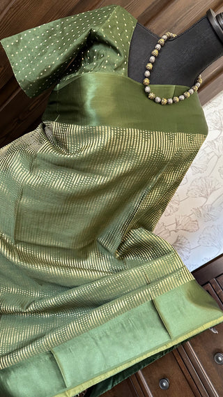 Benerasi Georgettepure silk zari saree unique handwoven lightweight pure silk saree with stitched blouse ready to ship USA online partywear unique