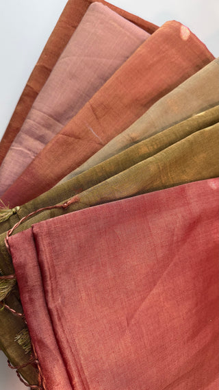 Tissue Gold Chanderi pastel tissue silk saree only fall pico done