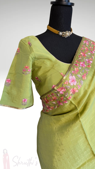 Pure Brocade pastel crepe high Gsm Mysore Soft Silk Saree beautiful embroidered saree Indian Wedding & Bridal Silk Saree ready to ship for bridal silk