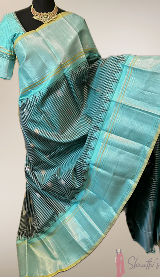 Checks gadwal silk saree online usa 