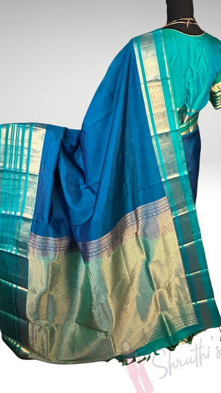 Pure Kanjivaram Handloom pure silk Handloom silk saree pure zari  Muhurtam Wedding Saree with ready to wear ship Blouse Online USA