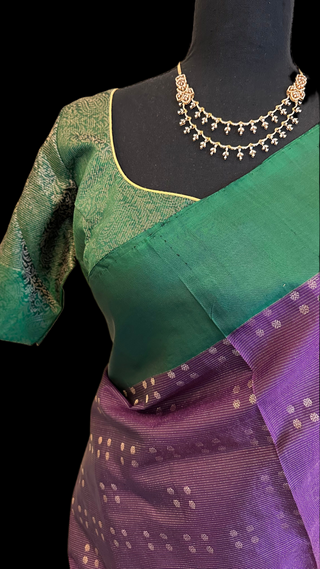Vaira oosi design brocade blouse online usa