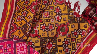 Wedding special Patola silk dupatta handloom made