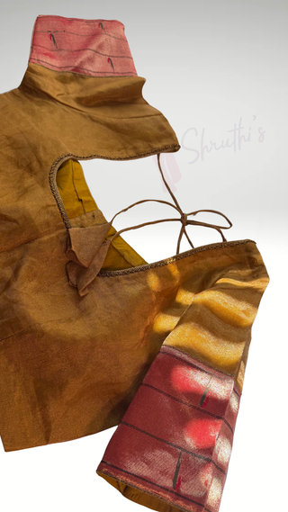 Gold pure zari Paithani blouse online usa silk blouses ready to wear online shopping blouse online