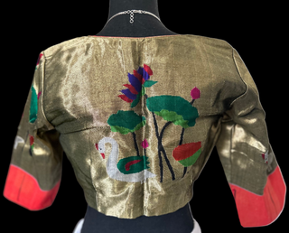 Paithani silk blouses ready to wear online usa