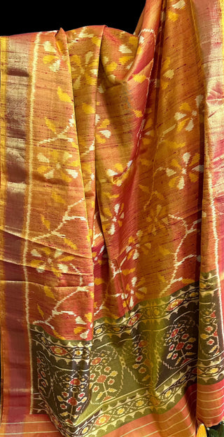 mustard gold patola saree usa patola saree usa pure silk saree online gold saree online