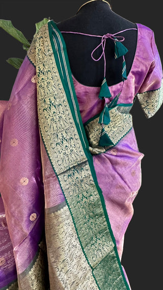 purple violet tissue saree usa online pure tissue saree online usa pure silk saree usa 