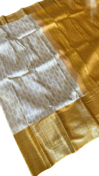beige kanchi pattu saree usa online bridal kanchipuram silk saree brocade wedding indian bride attire pure south silk gold zari