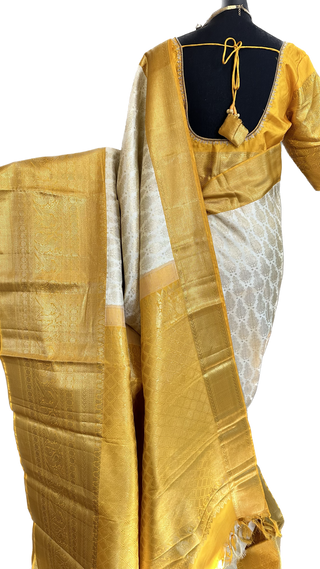 bridal pattu saree online cream kanchi pattu saree online usa