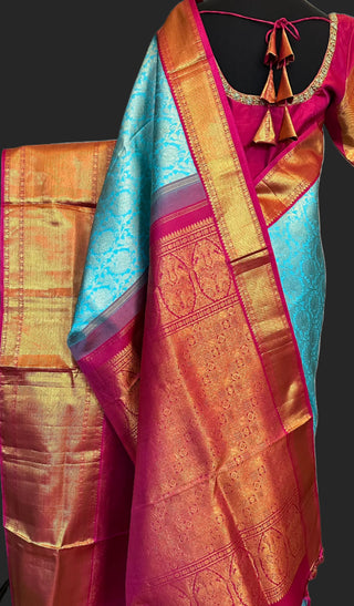 brocade grand pure kanchi pattu saree online usa pure zari kanchi pattu saree online usa 