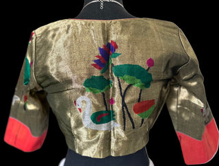 Paithani silk blouses ready to wear online usa