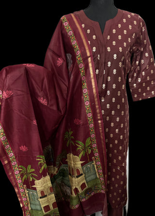 Salwar dupatta set online shopping outlet