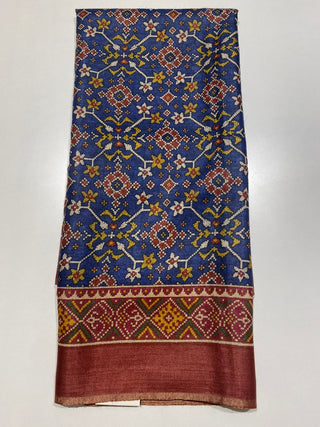 Pashmina Tussar saree online sarees online usa with stitched blouse