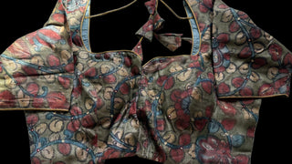 kalamkari pure Tussar silk online usa