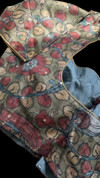 Hand painted pen kalamkari blouses  online