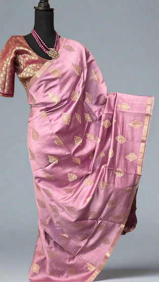  pure silk saree online brocade blouse