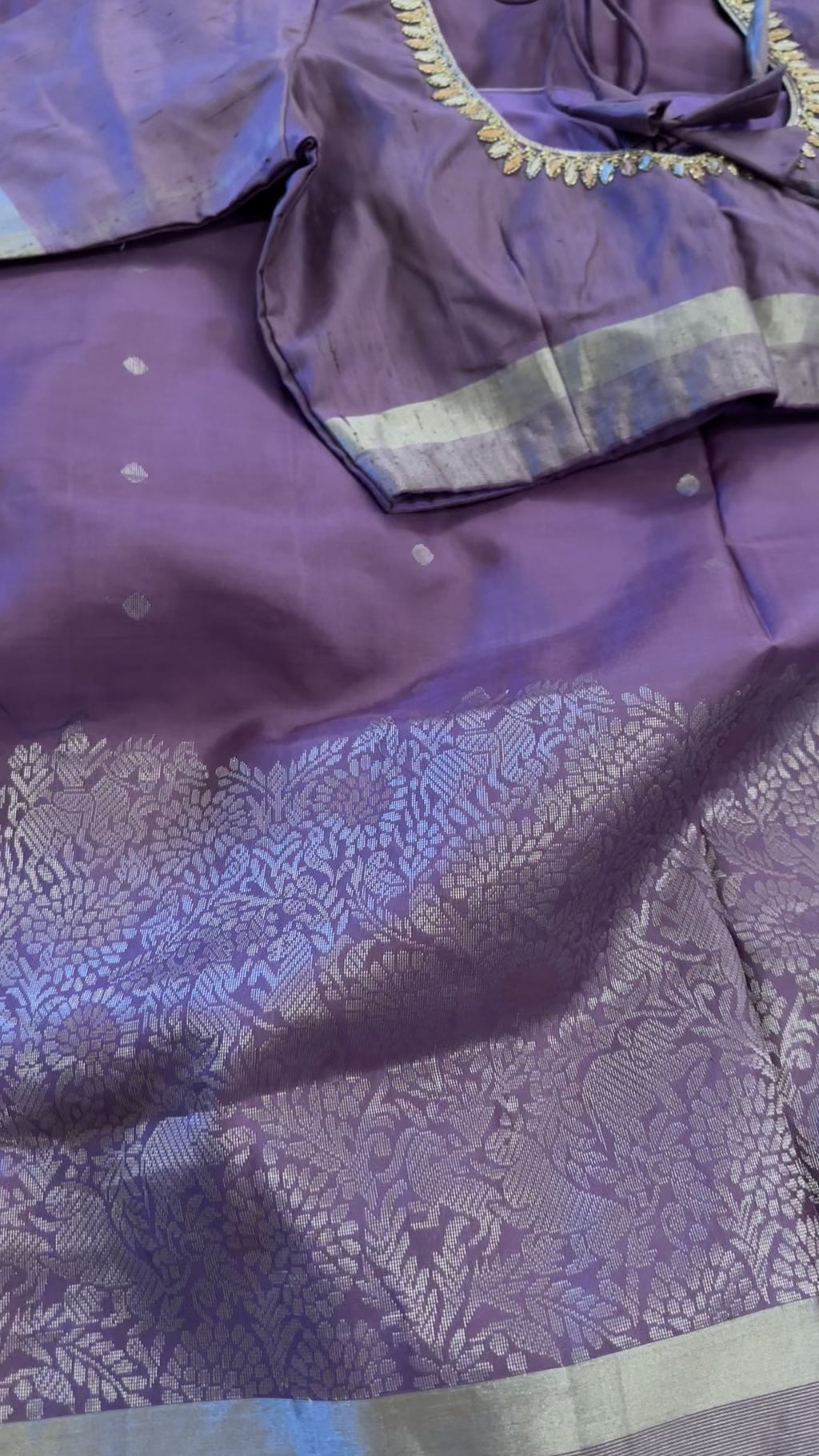 prestitched embroidered  blouse online usa