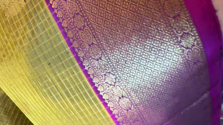 Mehandi green kanjivaram
Silk saree online muhurtam
Silk saree USA latest kanjivaram checks 
