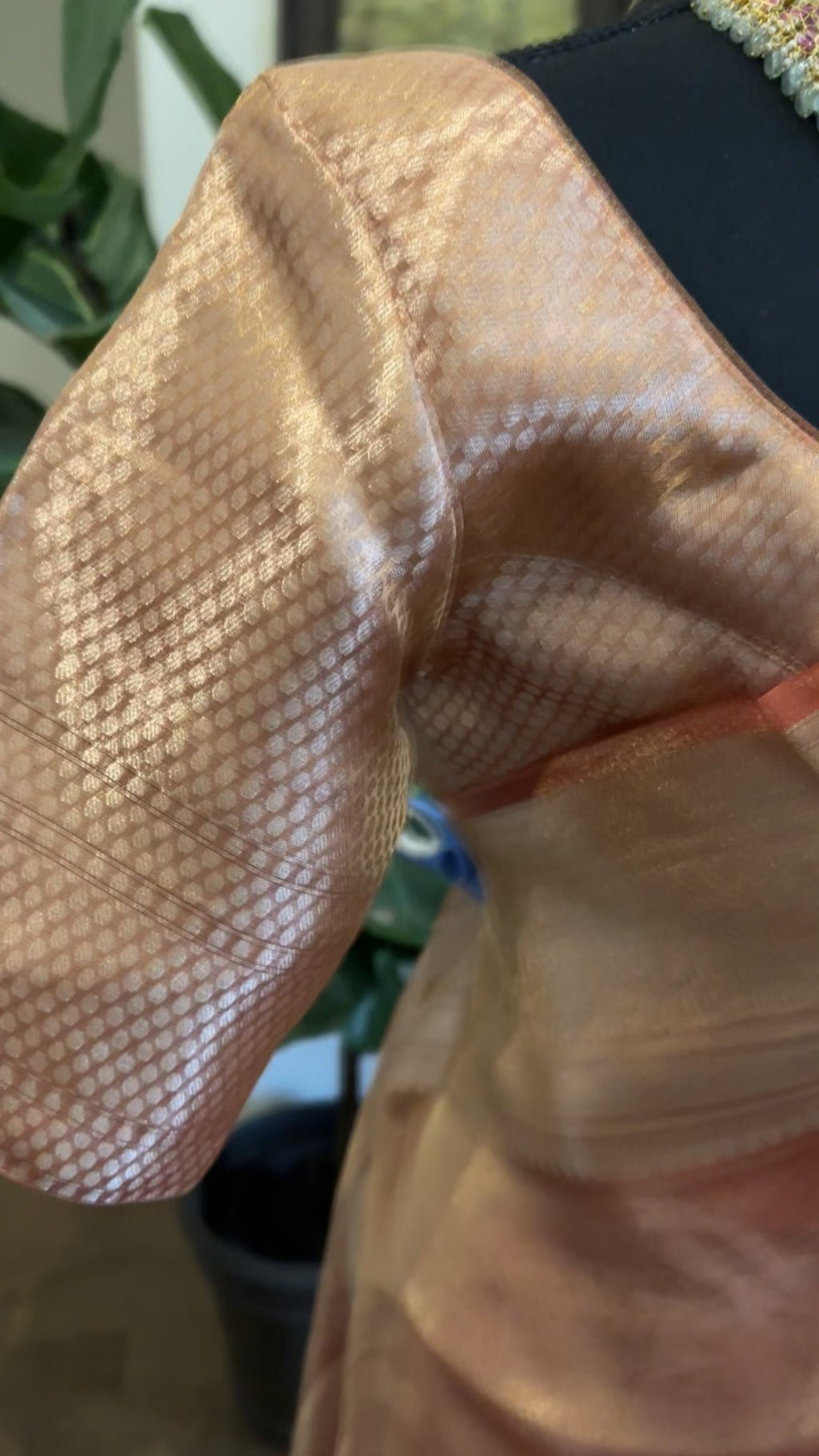 Pure Tissue Beneras silk saree with blouse online shopping usa