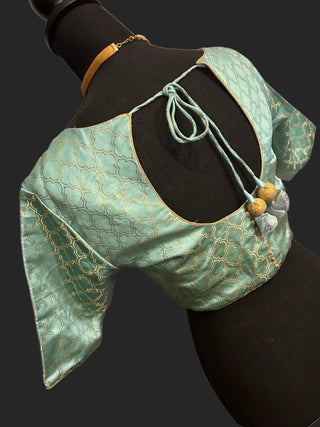 Pastel Green pure silk blouses