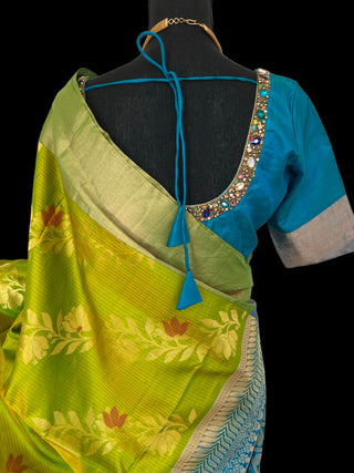 bright green saree online usa soft silk saree online usa
