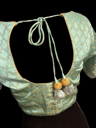 Fine weave Handwoven Pure silk blouses online usa